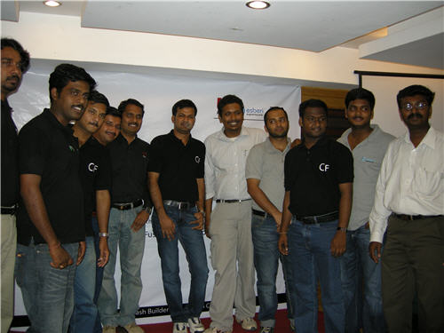 Chennai CFUG Team with Manju and Raghu
